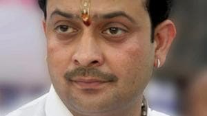 Self-styled spiritual leader Bhaiyyu Maharaj allegedly committed suicide in Indore by shooting himself.(PTI File Photo) Self-styled spiritual leader Bhaiyyu Maharaj allegedly committed suicide in Indore by shooting himself.(PTI File Photo)