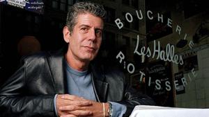 This December 19, 2001 file photo shows Anthony Bourdain, the owner and chef of Les Halles restaurant, sitting at one of the tables in New York.(AP) This December 19, 2001 file photo shows Anthony Bourdain, the owner and chef of Les Halles restaurant, sitting at one of the tables in New York.(AP)