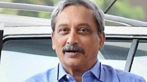 Goa chief minister Manohar Parrikar is in the US for treatment of a pancreatic ailment.(PTI File Photo) Goa chief minister Manohar Parrikar is in the US for treatment of a pancreatic ailment.(PTI File Photo)