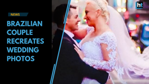<p>Passersby cheered and cars honked as the couple in wedding clothes posed for pictures on the iconic Paulista Avenue of Brazil's bustling economic hub Sao Paulo. Husband and wife Ademir Avelino, 52, and Glaucia Sudan, 45, laughed and waved, enjoying the attention. They're used to it. The Brazilian husband and wife have the unusual hobby of traveling around the world pretending they've just got hitched again. After posing in full wedding garb from Europe to the Middle East and Australia, they returned to do it all over in their native city just ahead of Brazil's version of Valentine's Day on Tuesday.</p>