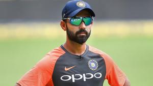 Ajinkya Rahane will lead the Indian cricket team in the one-off Test match against Afghanistan in Bangalore.(PTI)