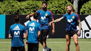 Spain sacked coach Julen Lopetegui days before the FIFA World Cup 2018 but Paulinho refused to rule them out as title contenders.(REUTERS) Spain sacked coach Julen Lopetegui days before the FIFA World Cup 2018 but Paulinho refused to rule them out as title contenders.(REUTERS)