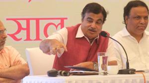 Union transport minister Nitin Gadkari said the advancing of the deadline to finish highway projects has nothing to do with general election dates.(HT/File Photo) Union transport minister Nitin Gadkari said the advancing of the deadline to finish highway projects has nothing to do with general election dates.(HT/File Photo)