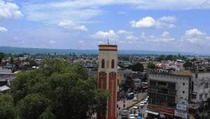 Clock tower of Dehradun.(Vinay Santosh Kumar/HT Photo)
