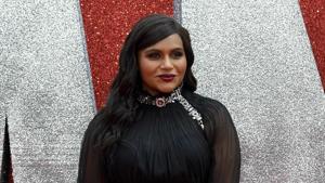 Mindy Kaling poses on the carpet upon arrival to attend he European premiere of the film Ocean's 8 in London.(AFP) Mindy Kaling poses on the carpet upon arrival to attend he European premiere of the film Ocean's 8 in London.(AFP)