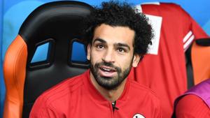 Mohamed Salah received a 100kg cake from Chechen fans on his birthday. The Egypt striker missed his team’s FIFA World Cup 2018 opener due to injury concerns.(AFP) Mohamed Salah received a 100kg cake from Chechen fans on his birthday. The Egypt striker missed his team’s FIFA World Cup 2018 opener due to injury concerns.(AFP)