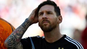 Lionel Messi fluffed his World Cup lines on Saturday, missing a penalty as Iceland held Argentina to a 1-1 draw in their FIFA World Cup 2018 encounter on Saturday.(AFP) Lionel Messi fluffed his World Cup lines on Saturday, missing a penalty as Iceland held Argentina to a 1-1 draw in their FIFA World Cup 2018 encounter on Saturday.(AFP)