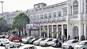 A parking lot at Connaught Place.(Mohd Zakir/HT Photo) A parking lot at Connaught Place.(Mohd Zakir/HT Photo)