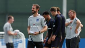 Gareth Southgate has been hailed for modern man-management, openness with a normally fiercely critical press and putting his faith in youth.(REUTERS) Gareth Southgate has been hailed for modern man-management, openness with a normally fiercely critical press and putting his faith in youth.(REUTERS)