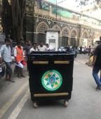 BMC had set up 24 collection bins across the city to collect plastic waste.(HT PHOTO) BMC had set up 24 collection bins across the city to collect plastic waste.(HT PHOTO)