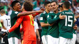 Mexico defeated Germany in their opening game of the FIFA World Cup 2018 in Moscow on Sunday. Follow highlights of Germany vs Mexico, FIFA World Cup 2018 here.(REUTERS) Mexico defeated Germany in their opening game of the FIFA World Cup 2018 in Moscow on Sunday. Follow highlights of Germany vs Mexico, FIFA World Cup 2018 here.(REUTERS)