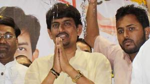 Alpesh Thakor is a Gujarat MLA and national president of the Ekta Manch.(PTI) Alpesh Thakor is a Gujarat MLA and national president of the Ekta Manch.(PTI)