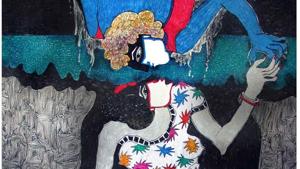 An artwork by artist Rinki Ghosh. An artwork by artist Rinki Ghosh.