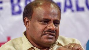 Karnataka chief minister HD Kumaraswamy said once Cauvery water has been allocated, the Cauvery Water Management Board should not dictate how they use the water.(PTI) Karnataka chief minister HD Kumaraswamy said once Cauvery water has been allocated, the Cauvery Water Management Board should not dictate how they use the water.(PTI)