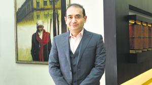 A file photo of Nirav Modi at his office in Lower Parel in Mumbai.(Aniruddha Chowdhury/Mint) A file photo of Nirav Modi at his office in Lower Parel in Mumbai.(Aniruddha Chowdhury/Mint)