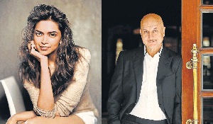 (LtoR) Deepika Padukone and Anupam Kher. (LtoR) Deepika Padukone and Anupam Kher.