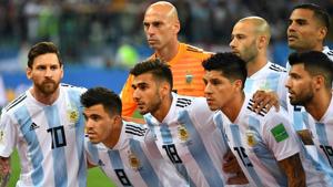 Argentina can still qualify for the FIFA World Cup 2018 knock-out round despite losing 0-3 to Croatia.(AFP) Argentina can still qualify for the FIFA World Cup 2018 knock-out round despite losing 0-3 to Croatia.(AFP)