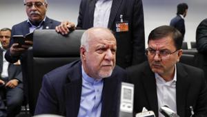 Bijan Namdar Zanganeh, Iran's petroleum minister, speaks to reporters ahead of the 174th Organization Of Petroleum Exporting Countries (OPEC) meeting in Vienna, Austria.(Stefan Wermuth/Bloomberg) Bijan Namdar Zanganeh, Iran's petroleum minister, speaks to reporters ahead of the 174th Organization Of Petroleum Exporting Countries (OPEC) meeting in Vienna, Austria.(Stefan Wermuth/Bloomberg)