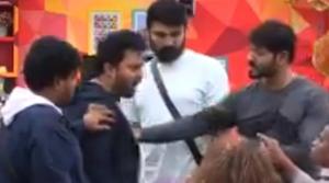 Bigg Boss 2 Telugu, episode 13: Kaushal argues with Tanish and Keeriti. Bigg Boss 2 Telugu, episode 13: Kaushal argues with Tanish and Keeriti.