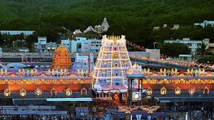 The Venkateswara Temple on Tirumala hills in Tirupati, Andhra Pradesh, is the country’s richest temple.(PTi File Photo) The Venkateswara Temple on Tirumala hills in Tirupati, Andhra Pradesh, is the country’s richest temple.(PTi File Photo)