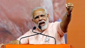 Prime Minister Narendra Modi addresses a rally in Bengaluru. The Modi-led government had recently said it had identified a set of 225,000 companies that have not filed returns since 2015-16.(Reuters File Photo) Prime Minister Narendra Modi addresses a rally in Bengaluru. The Modi-led government had recently said it had identified a set of 225,000 companies that have not filed returns since 2015-16.(Reuters File Photo)
