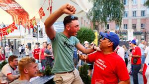 Fans have made the FIFA World Cup 2018 into a carnival, ensuring that the tournament has faced few hassles.(REUTERS) Fans have made the FIFA World Cup 2018 into a carnival, ensuring that the tournament has faced few hassles.(REUTERS)