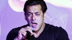 Indian Bollywood actor Salman Khan sings during the music launch of the upcoming action thriller Hindi film Race 3 in Mumbai.(AFP) Indian Bollywood actor Salman Khan sings during the music launch of the upcoming action thriller Hindi film Race 3 in Mumbai.(AFP)