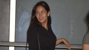 Mira Rajput was seen at the Indigo restaurant in Juhu with her friends.(Manav Manglani) Mira Rajput was seen at the Indigo restaurant in Juhu with her friends.(Manav Manglani)