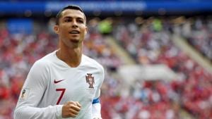 Cristiano Ronaldo is playing in his fourth World Cup and currently, he is the joint-highest goal-scorer for Portugal in the FIFA World Cup 2018.(AFP) Cristiano Ronaldo is playing in his fourth World Cup and currently, he is the joint-highest goal-scorer for Portugal in the FIFA World Cup 2018.(AFP)