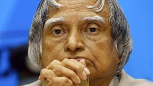 Former president Dr APJ Abdul Kalam.(File Photo) Former president Dr APJ Abdul Kalam.(File Photo)