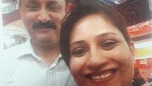 Assistant inspector Ashwini Bidre-Gore with senior inspector and accused Abhay Kurundkar. Assistant inspector Ashwini Bidre-Gore with senior inspector and accused Abhay Kurundkar.