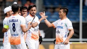 India will look for their third straight win when they take on Australia in the Champions Trophy hockey on Wednesday.(Frank Uijlenbroek) India will look for their third straight win when they take on Australia in the Champions Trophy hockey on Wednesday.(Frank Uijlenbroek)