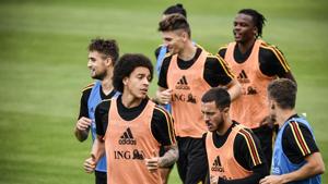 Belgium (in pic) will take on England in their last group game of FIFA World Cup 2018 in Kaliningrad on Thursday.(AFP) Belgium (in pic) will take on England in their last group game of FIFA World Cup 2018 in Kaliningrad on Thursday.(AFP)