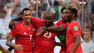 Panama (in pic) will face Tunisia in their final group game of FIFA World Cup 2018 in Saransk on Thursday.(AFP) Panama (in pic) will face Tunisia in their final group game of FIFA World Cup 2018 in Saransk on Thursday.(AFP)