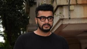 Actor Arjun Kapoor celebrated his birthday at his residence in Juhu, Mumbai on April 26, 2018.(IANS) Actor Arjun Kapoor celebrated his birthday at his residence in Juhu, Mumbai on April 26, 2018.(IANS)