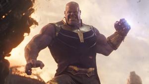Thanos (Josh Brolin) in a still from Marvel’s Avengers: Infinity War.