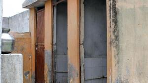 When the toilet drive was on, a large number of families informed officials that they had been excluded from the baseline survey.(HT FILE PHOTO) When the toilet drive was on, a large number of families informed officials that they had been excluded from the baseline survey.(HT FILE PHOTO)
