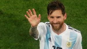 Lionel Messi’s Argentina will face France in the Round of 16 of FIFA World Cup 2018 on Saturday.(REUTERS) Lionel Messi’s Argentina will face France in the Round of 16 of FIFA World Cup 2018 on Saturday.(REUTERS)
