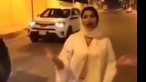 Shireen al-Rifaie, a Saudi presenter with Dubai-based Al Aan TV, has dismissed the charge, telling news website Ajel that she was wearing “decent clothes”. .(Screengrab from a video tweeted by @zaidbenjamin)