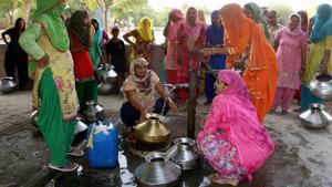 The World Bank findings are the latest in a series of warnings that a warming planet posed a serious risk to India, which could hamper the country’s growth story.(Manoj Dhaka/HT File Photo) The World Bank findings are the latest in a series of warnings that a warming planet posed a serious risk to India, which could hamper the country’s growth story.(Manoj Dhaka/HT File Photo)