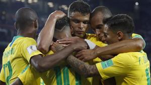 Brazil defeated Serbia in the FIFA World Cup 2017 on Wednesday.(AP) Brazil defeated Serbia in the FIFA World Cup 2017 on Wednesday.(AP)