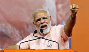 FILE PHOTO: India's prime minister Narendra Modi is central, absolutely central, to Indian political discourse today. He is the most powerful prime minister since Indira Gandhi.(REUTERS) FILE PHOTO: India's prime minister Narendra Modi is central, absolutely central, to Indian political discourse today. He is the most powerful prime minister since Indira Gandhi.(REUTERS)