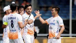 For India the equation is simple -- a draw vs. Netherlands would surely guarantee their place in what can be termed as a repeat of 2016 Champions Trophy final in London.(PTI) For India the equation is simple -- a draw vs. Netherlands would surely guarantee their place in what can be termed as a repeat of 2016 Champions Trophy final in London.(PTI)