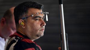 Gagan Narang did not qualify for the Indian shooting squad for the Asian Games.(PTI) Gagan Narang did not qualify for the Indian shooting squad for the Asian Games.(PTI)