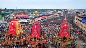 File photo of Jagannath temple in Puri, Odisha.(AFP) File photo of Jagannath temple in Puri, Odisha.(AFP)