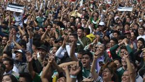 Obscene songs, phrases has been one of the issues at the FIFA World Cup 2018.(AFP) Obscene songs, phrases has been one of the issues at the FIFA World Cup 2018.(AFP)