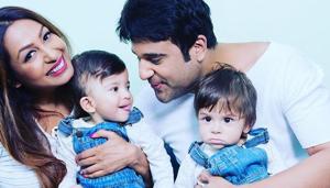 Actors Kashmera Shah and Krushna Abhishek became parents to twin boys — Rayaan and Krishaang K Sharma. Actors Kashmera Shah and Krushna Abhishek became parents to twin boys — Rayaan and Krishaang K Sharma.