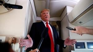 President Donald Trump has said he will start interviewing the shortlisted nominees, and plans to invite two of them to Bedminster.(Reuters photo) President Donald Trump has said he will start interviewing the shortlisted nominees, and plans to invite two of them to Bedminster.(Reuters photo)