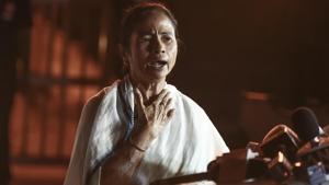 Absconding IPS officer Bharati Ghosh had once described West Bengal CM Mamata Banerjee (pictured) in a public meeting as the ‘mother of Jangalmahal’.(Burhaan Kinu/HT Photo) Absconding IPS officer Bharati Ghosh had once described West Bengal CM Mamata Banerjee (pictured) in a public meeting as the ‘mother of Jangalmahal’.(Burhaan Kinu/HT Photo)