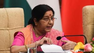 External affairs minister Sushma Swaraj has been at the receiving end of trolls on Twitter who have accused her of indulging in minority appeasement.(REUTERS) External affairs minister Sushma Swaraj has been at the receiving end of trolls on Twitter who have accused her of indulging in minority appeasement.(REUTERS)